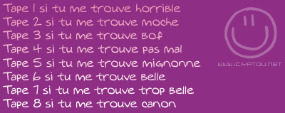 belle moche canon