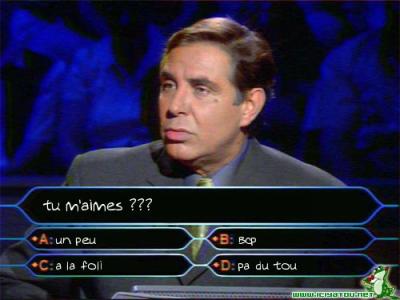 tu m'aime